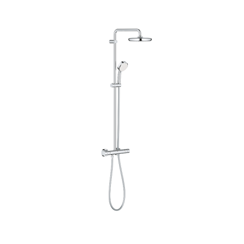 Grohe-27922001 Tempesta Cosmo 210 Shower System with thermostatic shower mixer