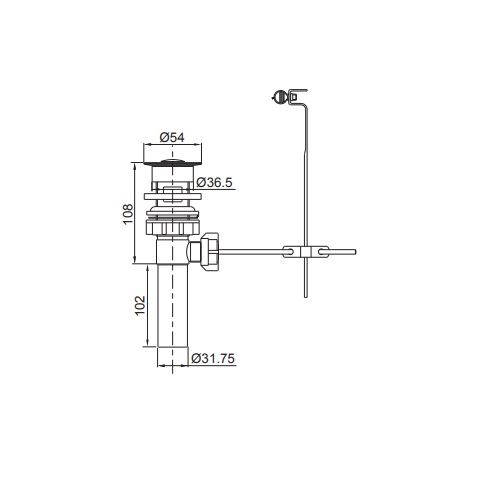 Kohler Taut Basin Mixer K-74013T-4E2-CP Specification DRW(2)