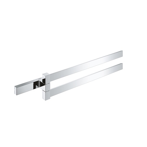 Grohe Selection Cube 40768000 Double Towel Bar