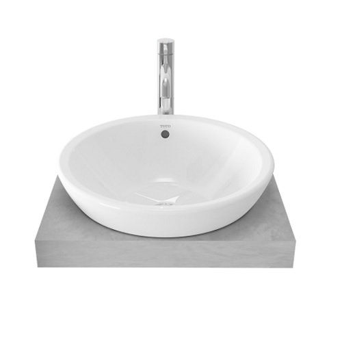 Toto LW526NJSemi-Recessed Wash Basin