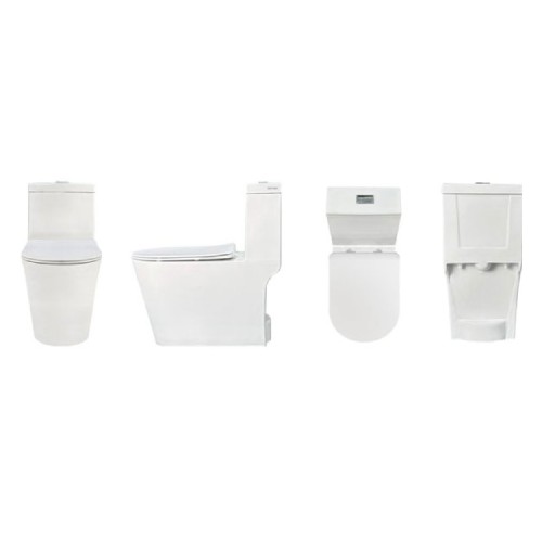 Zaffiro PWC-9140 One Piece Water Closet | Turbo Tornado Flush